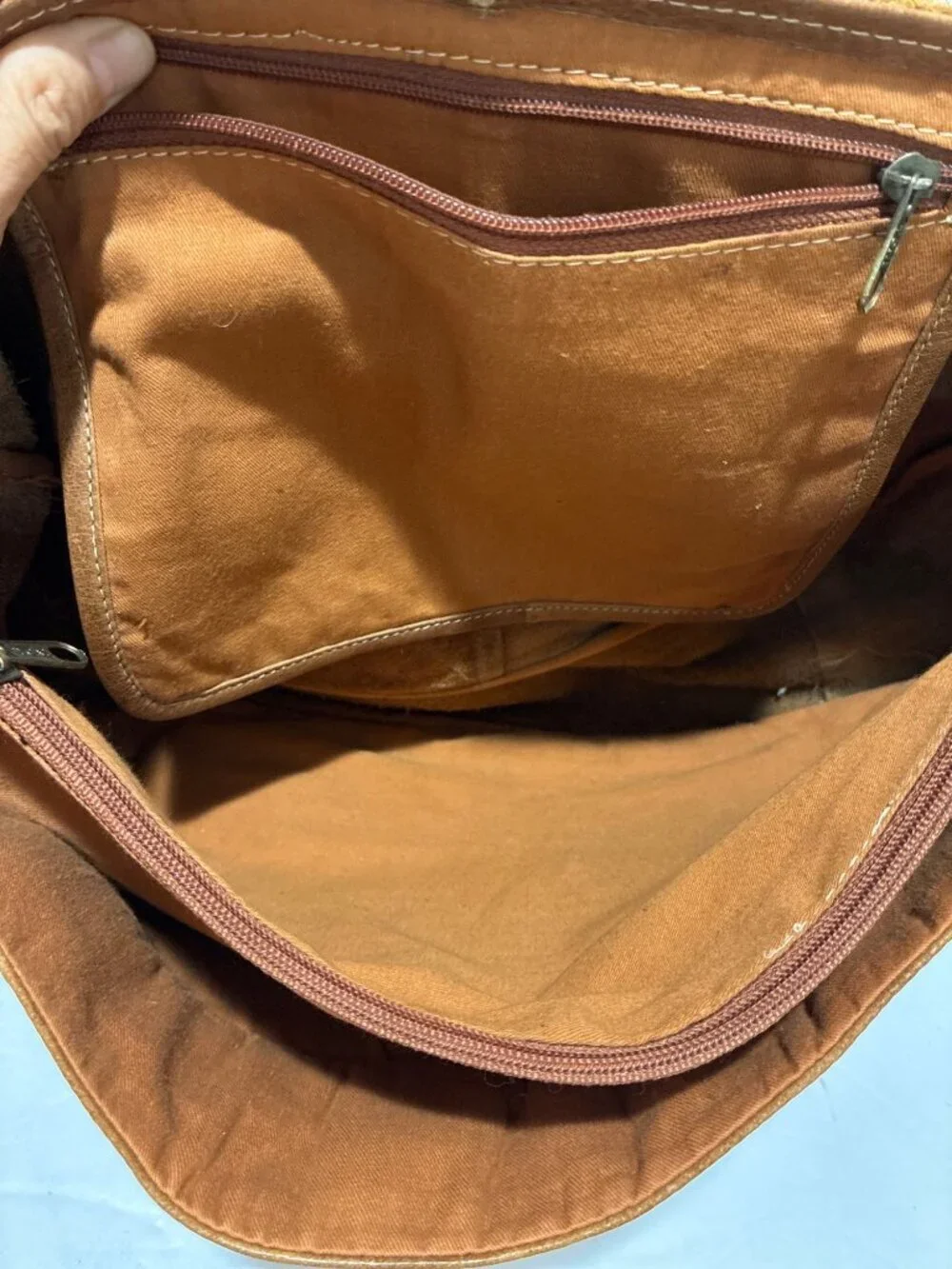 Papillon Fashion Bags leather messenger briefcase Vintage leather top handle